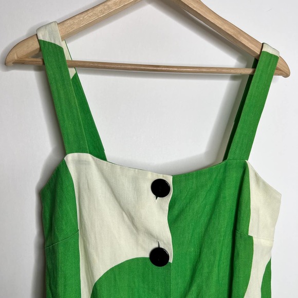 Mara Hoffman Maureen Midi Button Down Dress-Tondo Green, Sz XS - Picture 7 of 16